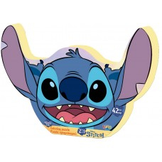 Двустранен пъзел за оцветяване, 42 части Lilo & Stitch 