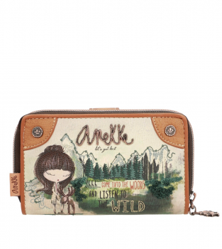 Портфейл Anekke Canada The Forest, 15х10х4 cm