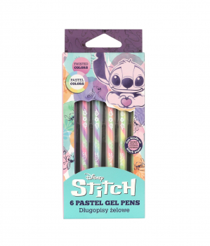 Брокатни флумастери Twisty - Stitch Pastel (6 цвята)