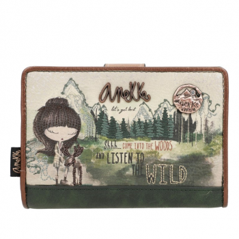 Портфейл Anekke Canada The Forest, 14x10x2 cm