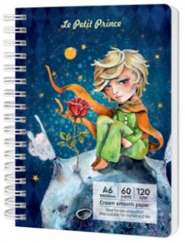 Скицник Having a lovely Time - 60 листа A6, The Little Prince