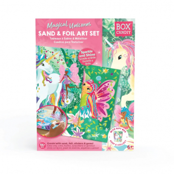Box Candiy Еднорози - Фолио и пясък - твор. к-кт