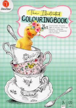 The Illustrated colouring book - Пате