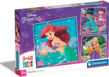 Пъзел - Disney Princess, 3х48 части