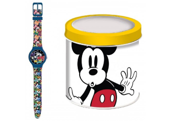 Детски часовник в метална кутия, Mickey 