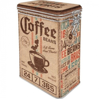 Кутия с клипс - Чувалче за кафе