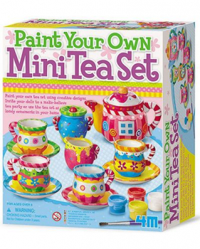 Нарисувай и оцвети: Сервиз за чай