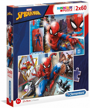 Пъзел - Spiderman, 2х60 части