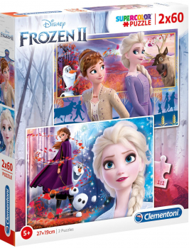 Пъзел - Frozen 2, 2х60 части