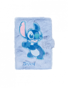 Тетрадка А5 -  Stitch Fluffy Blue