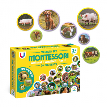 Dodo магнитна игра Монтесори - Ферма