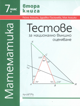 Тестове за национално външно оценяване по математика за 7. клас - втора книга (Архимед)