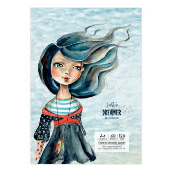 Скицник Having a lovely Time sketch pad A4 - Just a dreamer