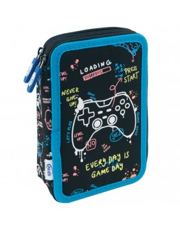 Несесер двоен зареден Games, 20x13 cm