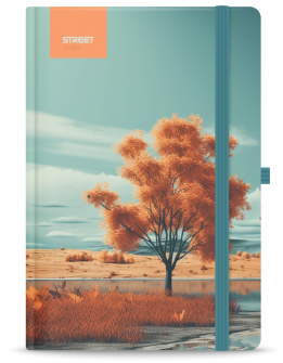 Бележник с ластик A5 Street - Trees Enchanted