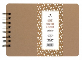 Scrapbook Inspiration Kraft спирала - 24 листа A5