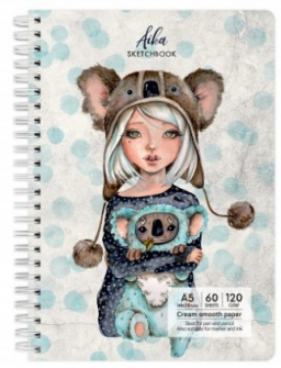 Скицник Having a lovely Time - 60 листа A5, Aika