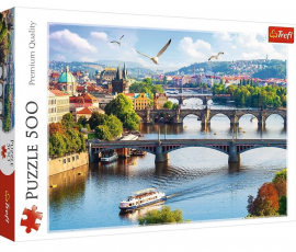 Пъзел Trefl от 500 части - Прага, Чехия
