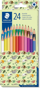 Цветни моливи Staedtler Pattern 175, 24 цвята